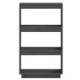Gray pine wood shelving/space divider 60x35x103 cm by vidaXL, Bookcases and shelves - Ref: Foro24-810866, Price: 51,95 €, Dis...