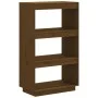Honey brown pine shelf/space divider 60x35x103 cm by vidaXL, Bookcases and shelves - Ref: Foro24-810867, Price: 64,72 €, Disc...