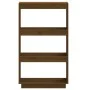 Honey brown pine shelf/space divider 60x35x103 cm by vidaXL, Bookcases and shelves - Ref: Foro24-810867, Price: 64,72 €, Disc...
