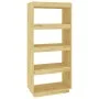 Solid pine wood shelf/divider for spaces 60x35x135 cm by vidaXL, Bookcases and shelves - Ref: Foro24-810869, Price: 63,59 €, ...
