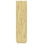 Estantería/divisor de espacios madera maciza pino 60x35x135 cm