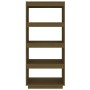 Brown pine wood shelf/space divider 60x35x135 cm by vidaXL, Bookcases and shelves - Ref: Foro24-810872, Price: 64,25 €, Disco...