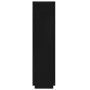 Black pine wood shelving/space divider 60x35x135 cm by vidaXL, Bookcases and shelves - Ref: Foro24-810873, Price: 60,16 €, Di...