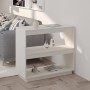 Regal aus massivem weißem Kiefernholz, 80 x 35 x 71 cm von vidaXL, Bücherregale und Regale - Ref: Foro24-810880, Preis: 49,03...