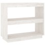 Regal aus massivem weißem Kiefernholz, 80 x 35 x 71 cm von vidaXL, Bücherregale und Regale - Ref: Foro24-810880, Preis: 49,03...