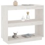 Solid white pine wood shelf 80x35x71 cm by vidaXL, Bookcases and shelves - Ref: Foro24-810880, Price: 48,98 €, Discount: %