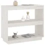 Solid white pine wood shelf 80x35x71 cm by vidaXL, Bookcases and shelves - Ref: Foro24-810880, Price: 48,58 €, Discount: %