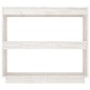 Solid white pine wood shelf 80x35x71 cm by vidaXL, Bookcases and shelves - Ref: Foro24-810880, Price: 48,98 €, Discount: %