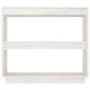 Solid white pine wood shelf 80x35x71 cm by vidaXL, Bookcases and shelves - Ref: Foro24-810880, Price: 48,58 €, Discount: %
