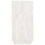 Solid white pine wood shelf 80x35x71 cm by vidaXL, Bookcases and shelves - Ref: Foro24-810880, Price: 48,58 €, Discount: %