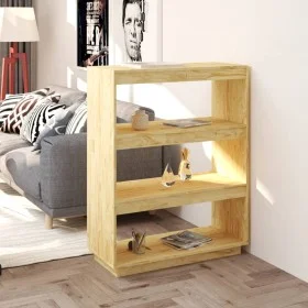 Solid pine wood shelf/space divider 80x35x103 cm by vidaXL, Bookcases and shelves - Ref: Foro24-810884, Price: 60,61 €, Disco...