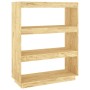Solid pine wood shelf/space divider 80x35x103 cm by vidaXL, Bookcases and shelves - Ref: Foro24-810884, Price: 61,14 €, Disco...