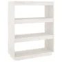 Regal/Raumteiler aus weißem Kiefernholz, 80 x 35 x 103 cm von vidaXL, Bücherregale und Regale - Ref: Foro24-810885, Preis: 56...