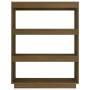 Regal/Raumteiler aus honigbraunem Kiefernholz, 80 x 35 x 103 cm von vidaXL, Bücherregale und Regale - Ref: Foro24-810887, Pre...