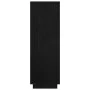 Estantería/divisor de espacios madera pino negro 80x35x103 cm de vidaXL, Librerías y estanterías - Ref: Foro24-810888, Precio...