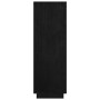 Shelf / room divider made of black pine wood 80x35x103 cm by vidaXL, Bookcases and shelves - Ref: Foro24-810888, Price: 72,09...