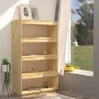 Solid pine wood shelf/space divider 80x35x135 cm by vidaXL, Bookcases and shelves - Ref: Foro24-810889, Price: 94,54 €, Disco...