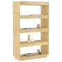 Solid pine wood shelf/space divider 80x35x135 cm by vidaXL, Bookcases and shelves - Ref: Foro24-810889, Price: 95,58 €, Disco...