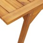 Conjunto de balcón 3 piezas madera maciza de acacia