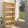 Solid pine wood shelf/space divider 80x35x167 cm by vidaXL, Bookcases and shelves - Ref: Foro24-810894, Price: 112,58 €, Disc...
