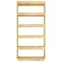 Solid pine wood shelf/space divider 80x35x167 cm by vidaXL, Bookcases and shelves - Ref: Foro24-810894, Price: 112,58 €, Disc...