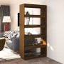 Shelving / space divider pine honey brown 80x35x167 cm by vidaXL, Bookcases and shelves - Ref: Foro24-810897, Price: 127,86 €...
