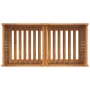 Jardinera con forro madera maciza de acacia 100x50x75 cm en Maceteros y jardineras | Comprar online en Foro24