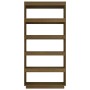 Shelving / space divider pine honey brown 80x35x167 cm by vidaXL, Bookcases and shelves - Ref: Foro24-810897, Price: 127,86 €...