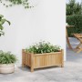 Jardinera de bambú 50x30x25 cm en Maceteros y jardineras | Comprar online en Foro24