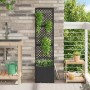 Jardinera Negro 35 x 30 x 135 cm Metal en Maceteros y jardineras | Comprar online en Foro24