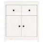 Sideboard aus massivem Kiefernholz weiß 70x35x80 cm von vidaXL, Sideboards - Ref: Foro24-813750, Preis: 112,58 €, Rabatt: %