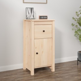Solid pine wood sideboard 40x35x80 cm by vidaXL, Sideboards - Ref: Foro24-813754, Price: 67,01 €, Discount: %