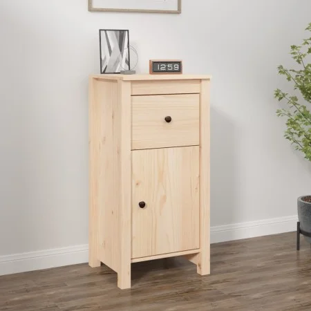 Aparador de madera maciza de pino 40x35x80 cm de vidaXL, Aparadores - Ref: Foro24-813754, Precio: 64,34 €, Descuento: %