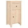 Solid pine wood sideboard 40x35x80 cm by vidaXL, Sideboards - Ref: Foro24-813754, Price: 64,35 €, Discount: %