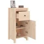 Solid pine wood sideboard 40x35x80 cm by vidaXL, Sideboards - Ref: Foro24-813754, Price: 64,35 €, Discount: %