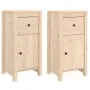 Sideboards 2 Stück aus massivem Kiefernholz 40x35x80 cm von vidaXL, Sideboards - Ref: Foro24-813755, Preis: 116,43 €, Rabatt: %