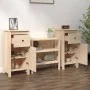 Sideboards 2 Stück aus massivem Kiefernholz 40x35x80 cm von vidaXL, Sideboards - Ref: Foro24-813755, Preis: 116,43 €, Rabatt: %