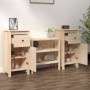 Sideboards 2 Stück aus massivem Kiefernholz 40x35x80 cm von vidaXL, Sideboards - Ref: Foro24-813755, Preis: 117,76 €, Rabatt: %