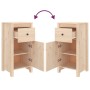 Sideboards 2 Stück aus massivem Kiefernholz 40x35x80 cm von vidaXL, Sideboards - Ref: Foro24-813755, Preis: 117,76 €, Rabatt: %