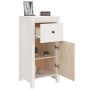 Sideboards 2 Stück aus massivem weißem Kiefernholz 40x35x80 cm von vidaXL, Sideboards - Ref: Foro24-813757, Preis: 138,02 €, ...