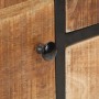 Aparador de madera de mango rugosa 85x30x80 cm de vidaXL, Aparadores - Ref: Foro24-320486, Precio: 230,43 €, Descuento: %