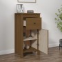 Honigbraunes Sideboard aus massivem Kiefernholz, 40 x 35 x 80 cm von vidaXL, Sideboards - Ref: Foro24-813760, Preis: 59,65 €,...
