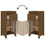 Honigbraunes Sideboard aus massivem Kiefernholz, 40 x 35 x 80 cm von vidaXL, Sideboards - Ref: Foro24-813760, Preis: 59,00 €,...
