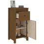 Sideboards 2 Stück massives honigbraunes Kiefernholz 40x35x80 cm von vidaXL, Sideboards - Ref: Foro24-813761, Preis: 87,50 €,...