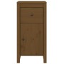 Sideboards 2 Stück massives honigbraunes Kiefernholz 40x35x80 cm von vidaXL, Sideboards - Ref: Foro24-813761, Preis: 87,50 €,...