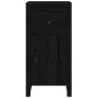 Solid black pine wood sideboard 40x35x80 cm by vidaXL, Sideboards - Ref: Foro24-813762, Price: 75,90 €, Discount: %