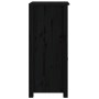 Aparador de madera maciza de pino negro 40x35x80 cm de vidaXL, Aparadores - Ref: Foro24-813762, Precio: 76,79 €