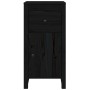 Sideboards 2 Stück aus massivem schwarzem Kiefernholz 40x35x80 cm von vidaXL, Sideboards - Ref: Foro24-813763, Preis: 103,35 ...