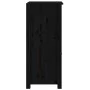 Aparadores 2 uds madera maciza de pino negro 40x35x80 cm de vidaXL, Aparadores - Ref: Foro24-813763, Precio: 102,27 €, Descue...