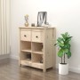 Sideboard aus massivem Kiefernholz, 70 x 35 x 80 cm von vidaXL, Sideboards - Ref: Foro24-813764, Preis: 85,73 €, Rabatt: %